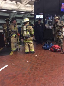 firemen in metro
